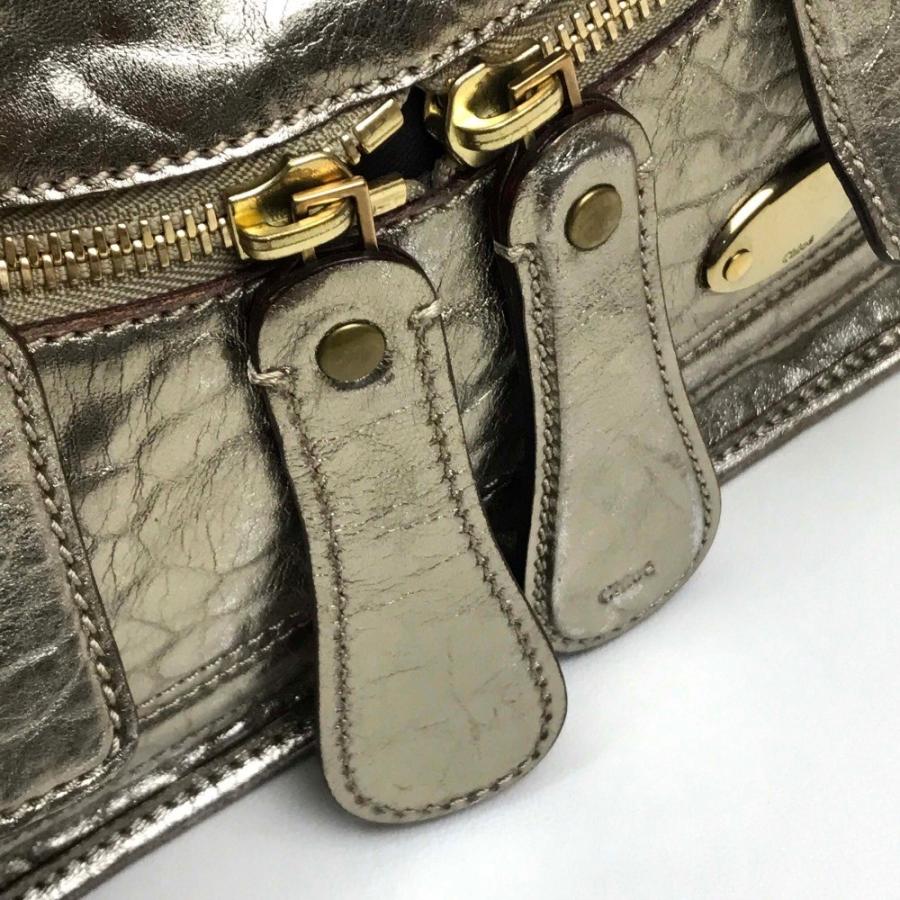Chloe クロエ ハンドバッグ ショルダーバッグ ベイ 2wayバッグ レザー ゴールド レディース | Chloe | 07