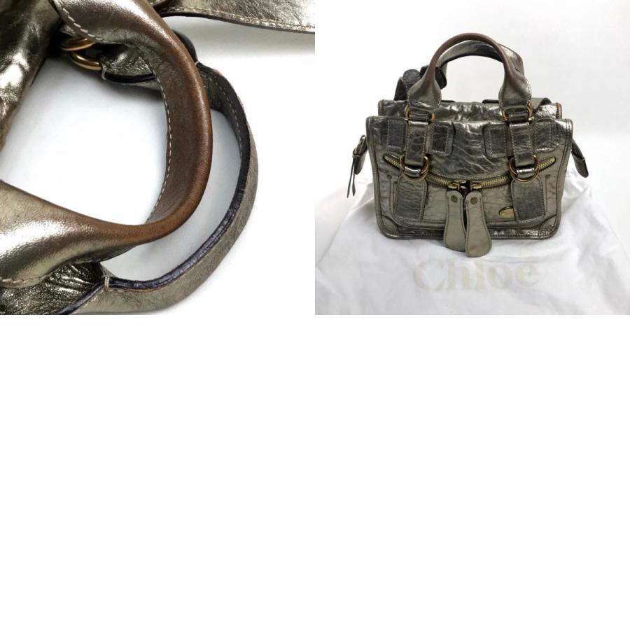 Chloe クロエ ハンドバッグ ショルダーバッグ ベイ 2wayバッグ レザー ゴールド レディース | Chloe | 09