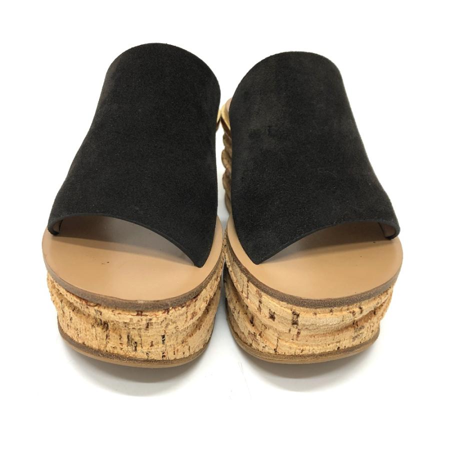 Chloe クロエ CH24561E18VV プラットフォーム ウェッジソール サンダル ブラック レディース【中古】 | Chloe | 01