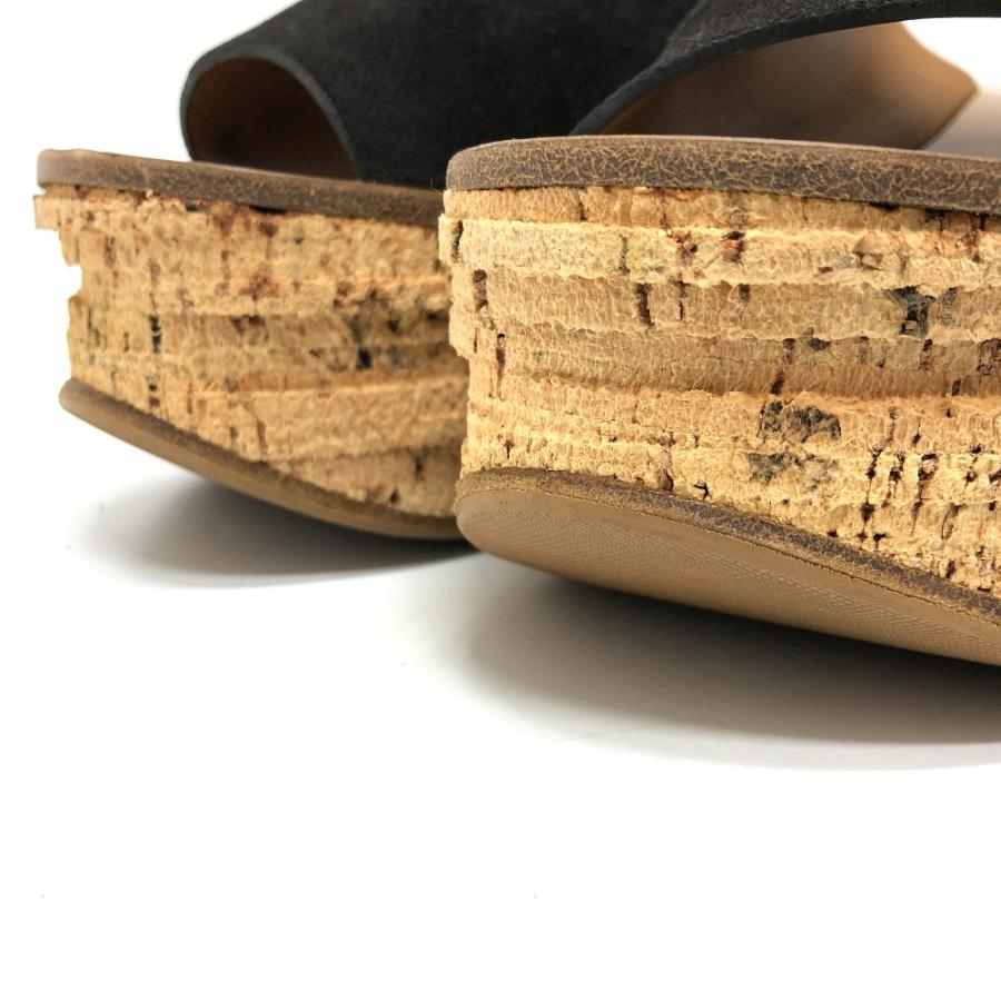 Chloe クロエ CH24561E18VV プラットフォーム ウェッジソール サンダル ブラック レディース【中古】 | Chloe | 05