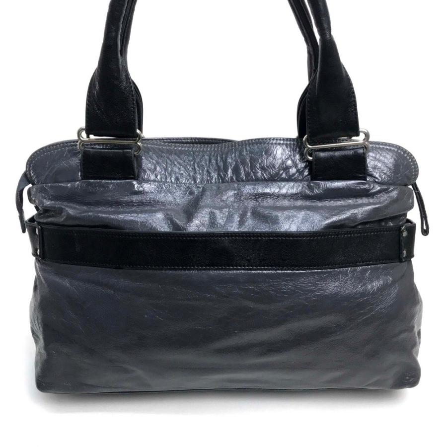 SEE BY CHLOE シーバイクロエ ハンドバッグ トートバッグ デイトリッパー ショルダーバッグ エナメル グレー | SEE BY CHLOE | 01