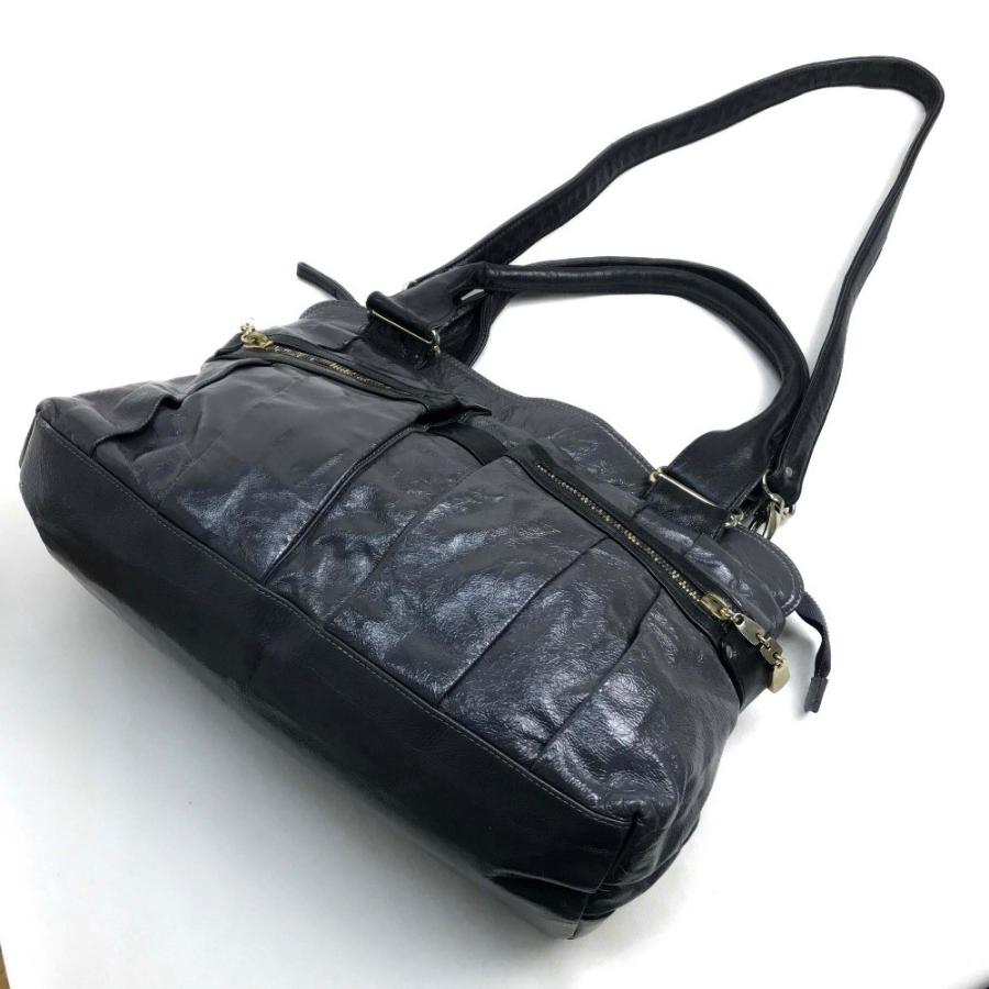 SEE BY CHLOE シーバイクロエ ハンドバッグ トートバッグ デイトリッパー ショルダーバッグ エナメル グレー | SEE BY CHLOE | 04