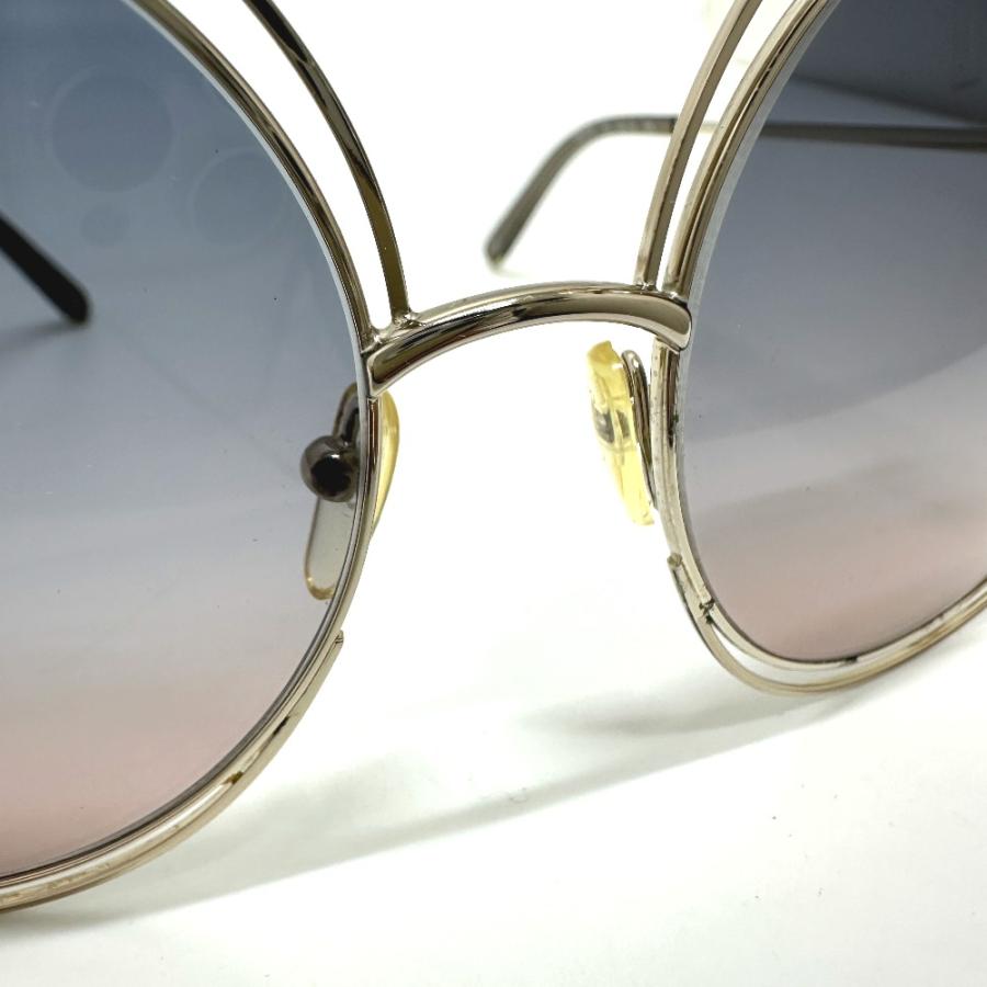 Chloe（クロエ） CE114S サングラス シルバー ユニセックス【中古