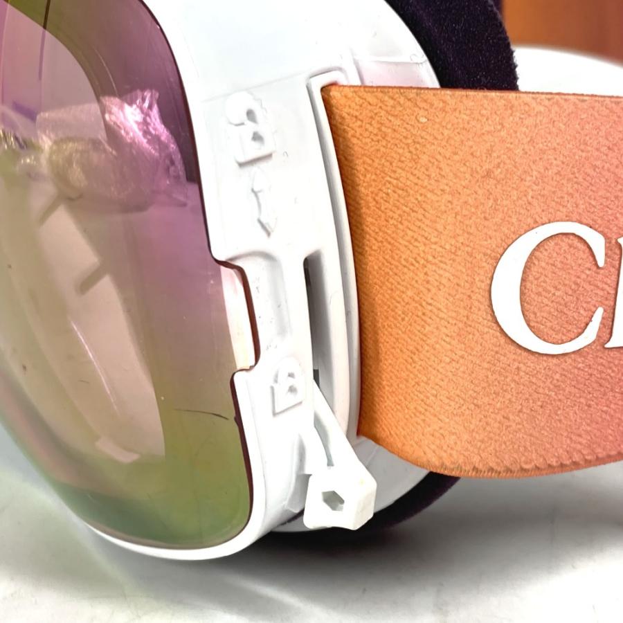 美品 Chloe クロエ cassidy スキーゴーグル スノーゴーグル サングラス メガネ 眼鏡 ドラゴン Dragon コラボ サングラス ホワイト【中古】 | Chloe | 05