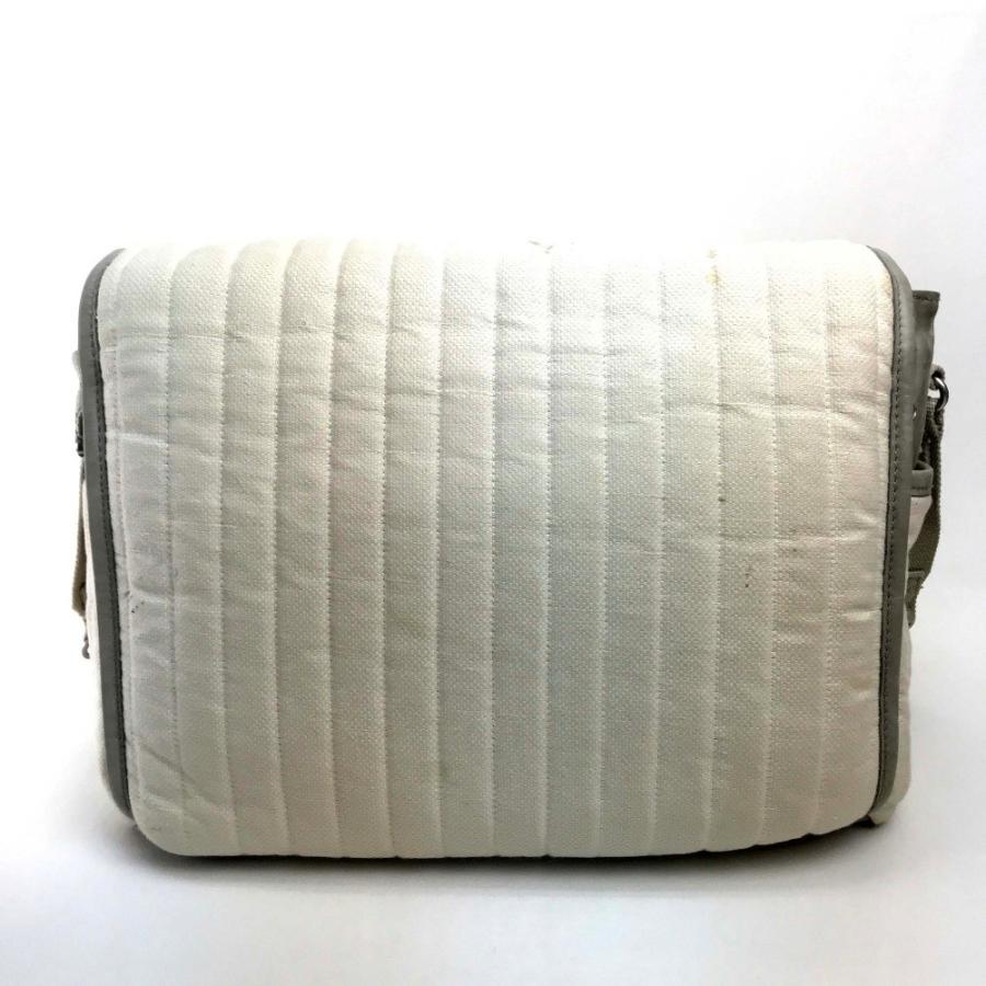 Chloe クロエ マザーズバッグ ベビー ショルダーバッグ キャンバスレザー ライトベージュxグレー ユニセックス | Chloe | 01