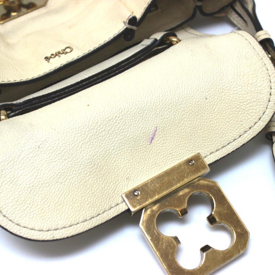 Chloeクロエ エルシー ベージュ 2way ショルダーバッグ ハンドバッグ Chloe クロエ 2WAY ハンドバッグ エルシー ショルダーバッグ