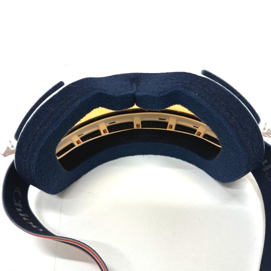 未使用 Chloe クロエ cassidy スキーゴーグル サングラス メガネ Dragonコラボ 眼鏡 オレンジ レディース【中古】 | Chloe | 07