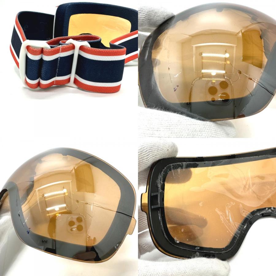 未使用 Chloe クロエ cassidy スキーゴーグル サングラス メガネ Dragonコラボ 眼鏡 オレンジ レディース【中古】 | Chloe | 08