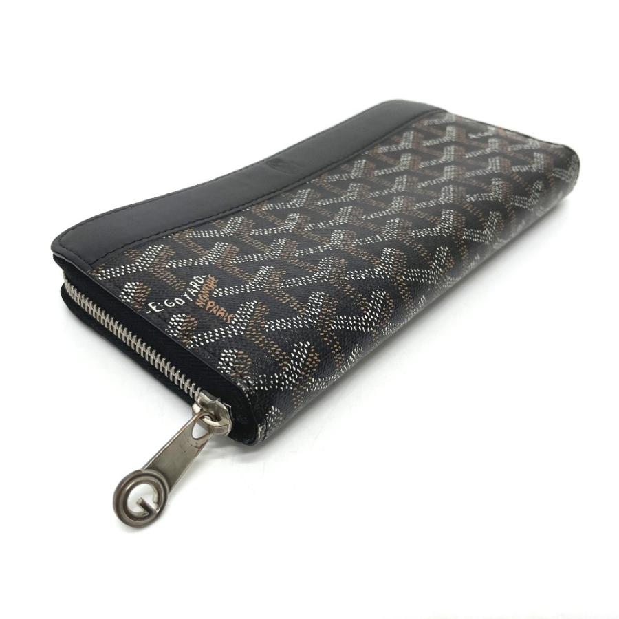 GOYARD ゴヤール マティニョン ジップGM ラウンドファスナー 長材布