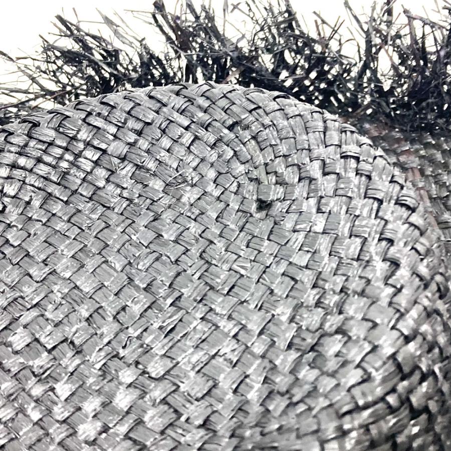 新品同様 DOLCE&GABBANA ドルチェアンドガッバーナ ストロー 麦わら帽 ハット 帽子 ブラック レディース【中古】 |  | 06