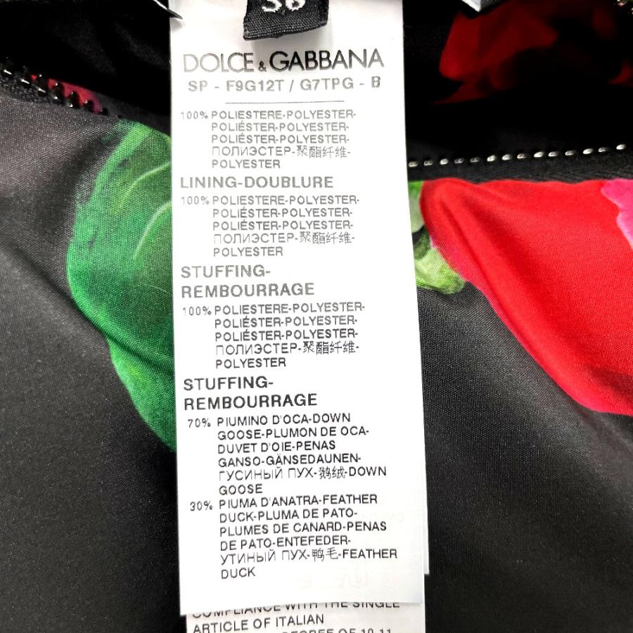 未使用 DOLCE&GABBANA ドルチェアンドガッバーナ アウター ローズ柄 花