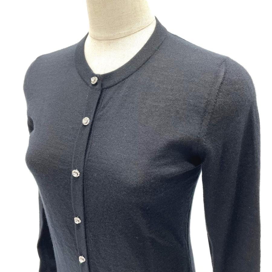 未使用 DOLCE&GABBANA ドルチェアンドガッバーナ FNL19K クリスタルボタン 長袖カーディガン カシミヤ |  | 03