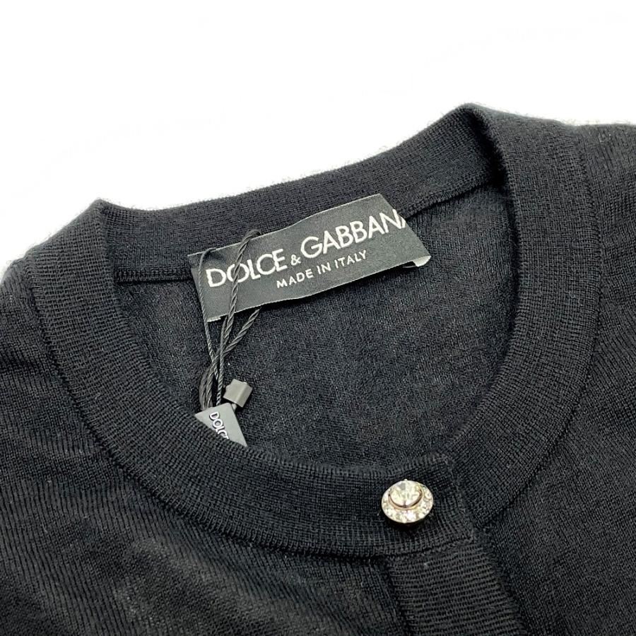 未使用 DOLCE&GABBANA ドルチェアンドガッバーナ FNL19K クリスタルボタン 長袖カーディガン カシミヤ |  | 06