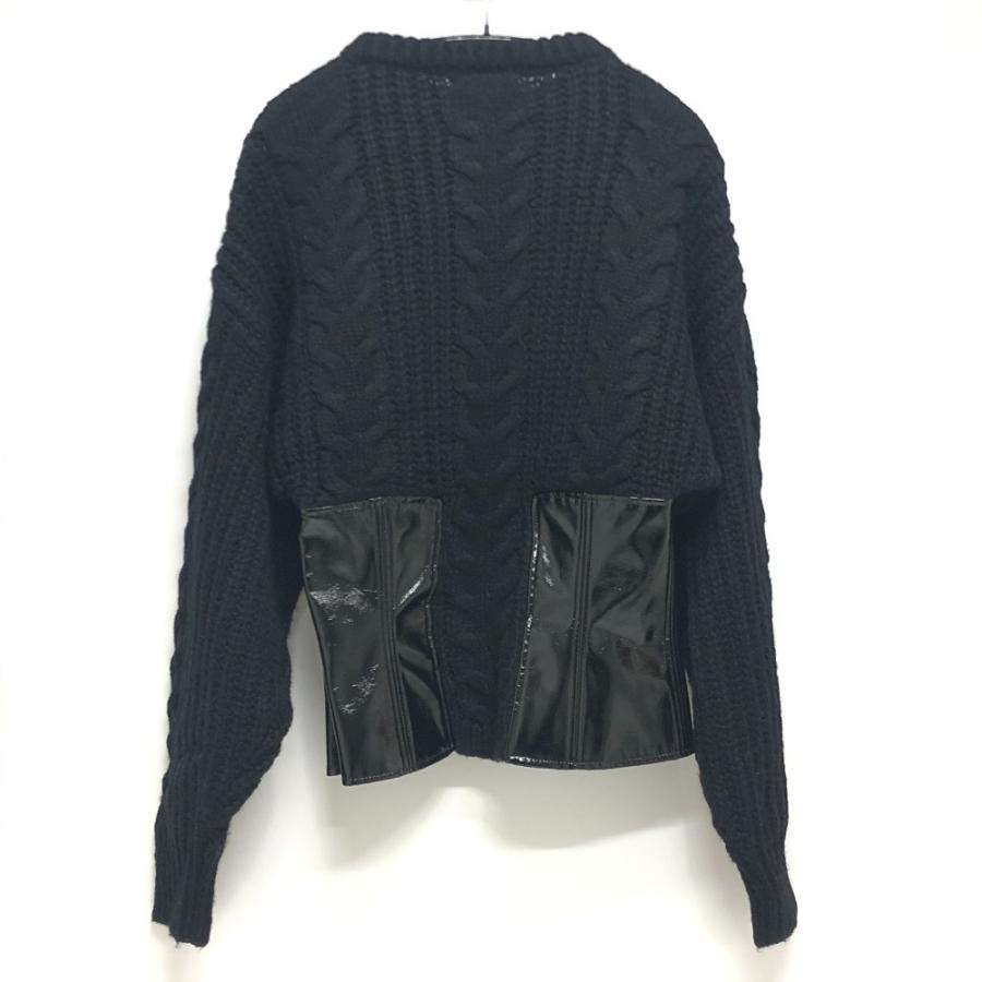 新品同様 DOLCE&GABBANA ドルチェアンドガッバーナ ケーブル編み エナメル 長袖 セーター ニット ニット長袖 セーターレディース【中古】 |  | 01