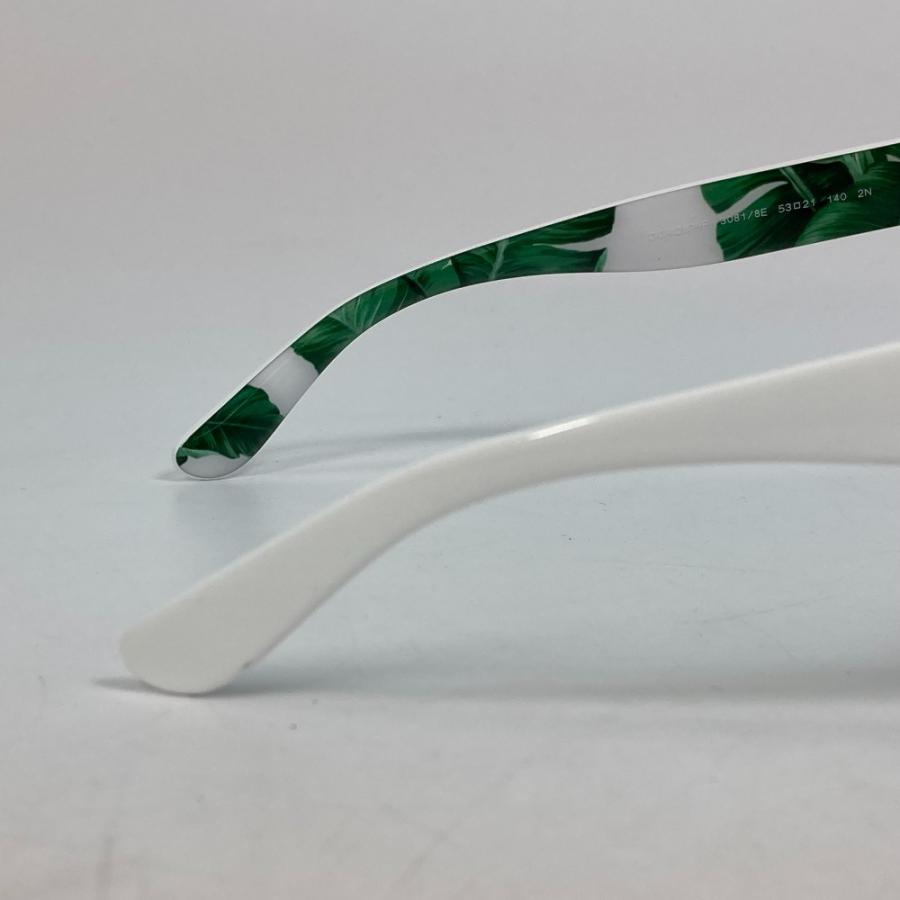 DOLCE&GABBANA ドルチェアンドガッバーナ DG4287-F 小物 サングラス プラスチック ホワイト×グリーン レディース【中古】新品同様 |  | 05