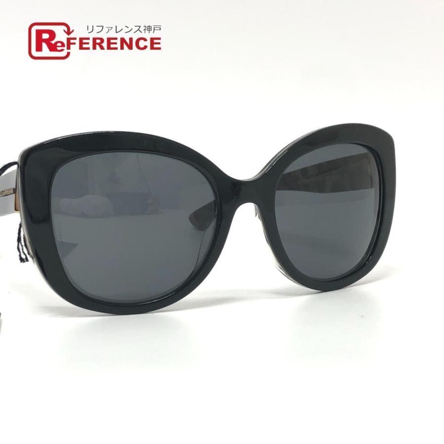 未使用 DOLCE&GABBANA ドルチェアンドガッバーナ DG4233F レオパード サングラス アパレル小物 小物 サングラス ブラック 【中古】 | 