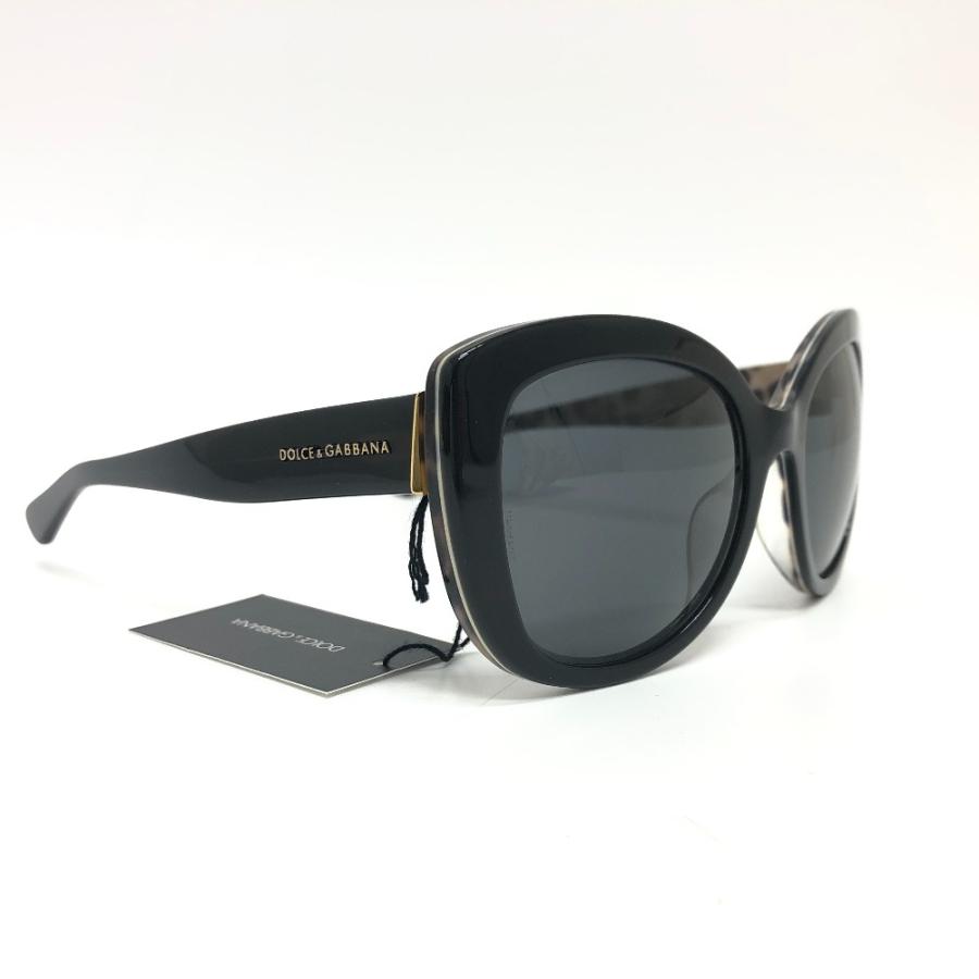 未使用 DOLCE&GABBANA ドルチェアンドガッバーナ DG4233F レオパード サングラス アパレル小物 小物 サングラス ブラック 【中古】 |  | 01