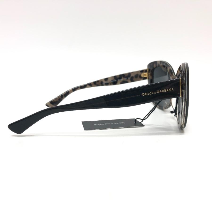 未使用 DOLCE&GABBANA ドルチェアンドガッバーナ DG4233F レオパード サングラス アパレル小物 小物 サングラス ブラック 【中古】 |  | 02