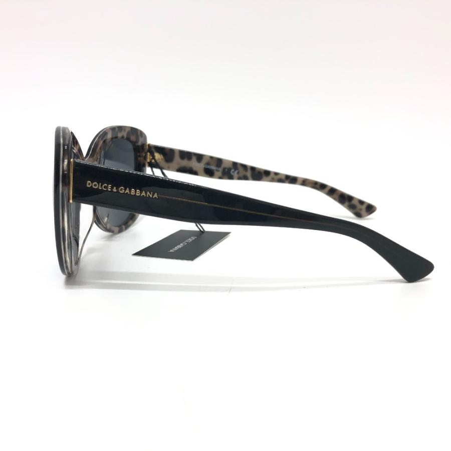 未使用 DOLCE&GABBANA ドルチェアンドガッバーナ DG4233F レオパード サングラス アパレル小物 小物 サングラス ブラック 【中古】 |  | 03
