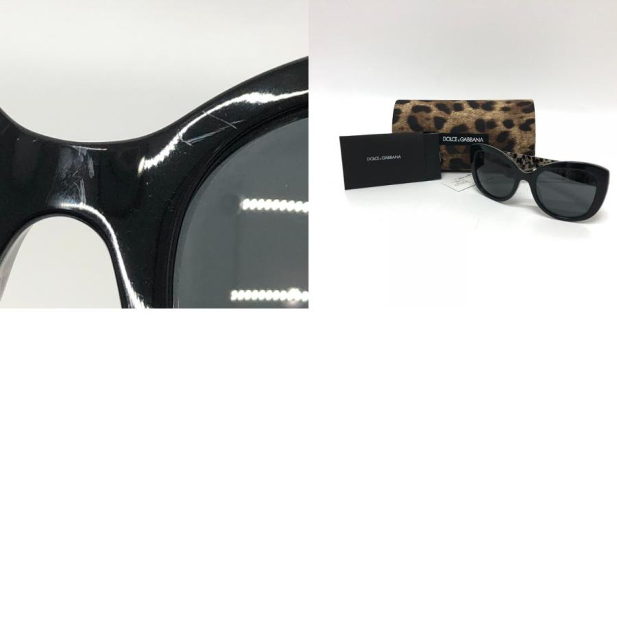 未使用 DOLCE&GABBANA ドルチェアンドガッバーナ DG4233F レオパード サングラス アパレル小物 小物 サングラス ブラック 【中古】 |  | 09