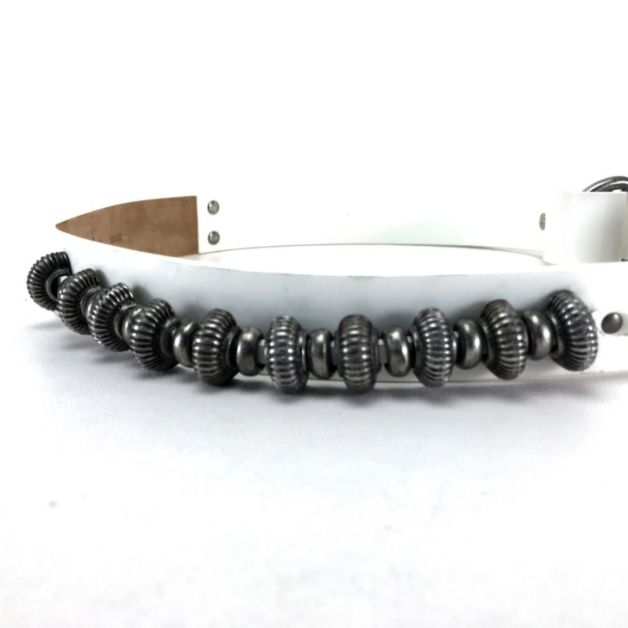 DOLCE&GABBANA ドルチェアンドガッバーナ  レディースベルト ベルト レザー ホワイト系 80/32 レディース |  | 04