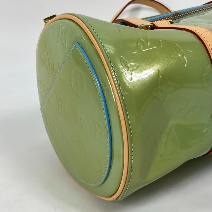 LOUIS VUITTON ルイヴィトン M91007? モノグラム ヴェルニ ベッドフォード カバン 肩掛け ショルダーバッグ ベビーブルー 【中古】 | LOUIS VUITTON | 01