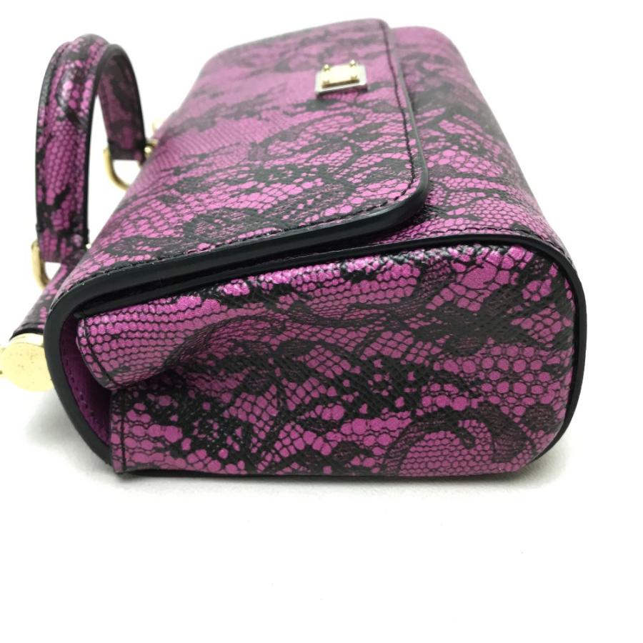 新品同様 DOLCE&GABBANA ドルチェアンドガッバーナ ミニハンドバッグ ウォレットバッグ レース柄 ショルダーバッグ. |  | 05