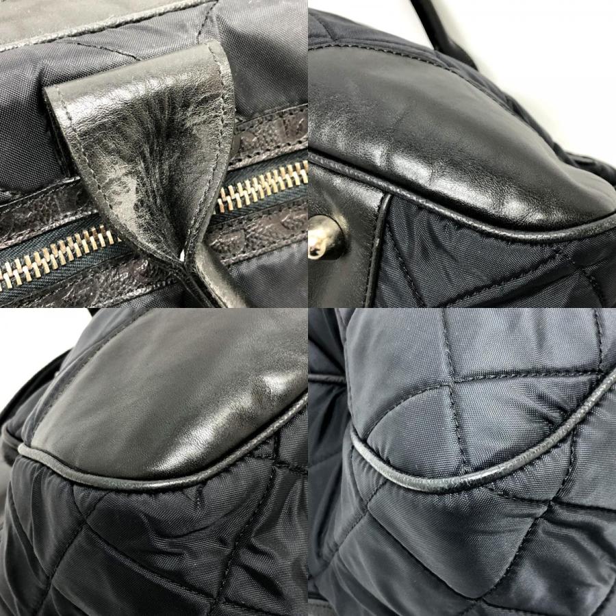 DOLCE&GABBANA ドルチェアンドガッバーナ キルティング 2WAYバッグ カバン バッグ 旅行バッグ ボストンバッグ ブラック メンズ【中古】 |  | 07