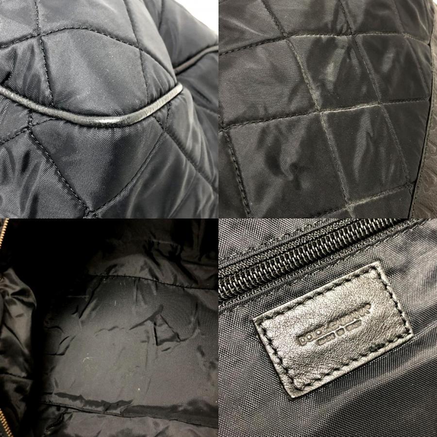 DOLCE&GABBANA ドルチェアンドガッバーナ キルティング 2WAYバッグ カバン バッグ 旅行バッグ ボストンバッグ ブラック メンズ【中古】 |  | 08