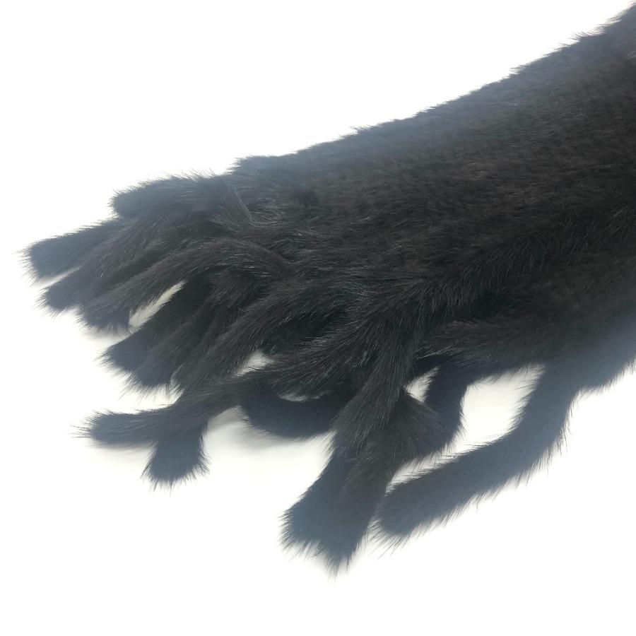 新品同様 DOLCE&GABBANA ドルチェアンドガッバーナ フリンジ マフラー ショール ショール ブラック レディース【中古】 |  | 03