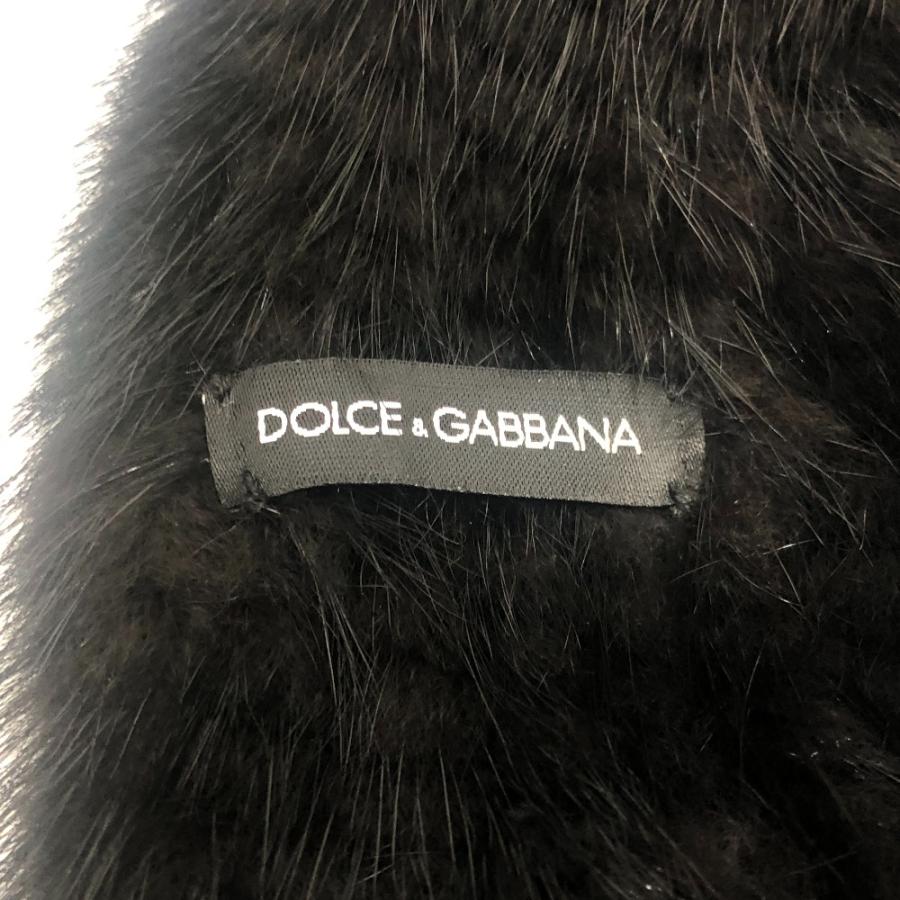 新品同様 DOLCE&GABBANA ドルチェアンドガッバーナ フリンジ マフラー ショール ショール ブラック レディース【中古】 |  | 04