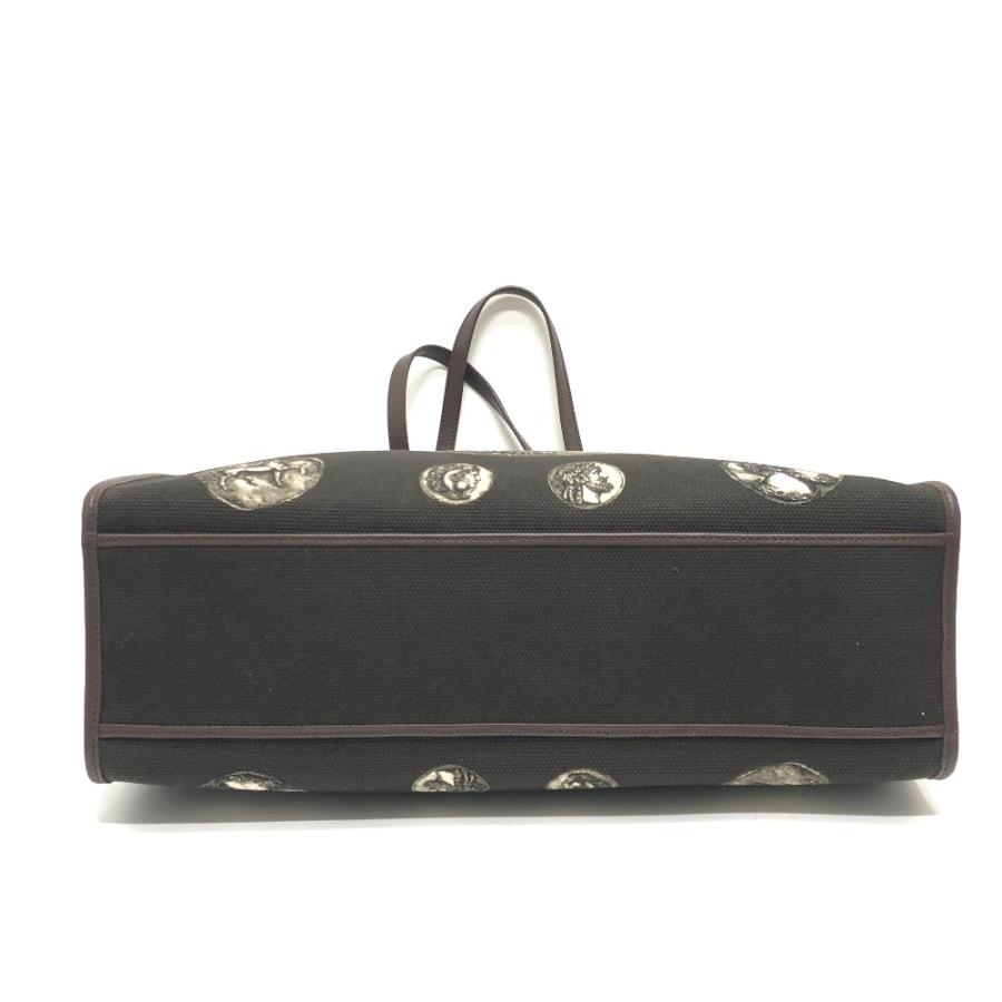 DOLCE&GABBANA ドルチェアンドガッバーナ コインモチーフ トートバック カバン ハンドバック トートバッグ ブラウン メンズ【中古】 |  | 02