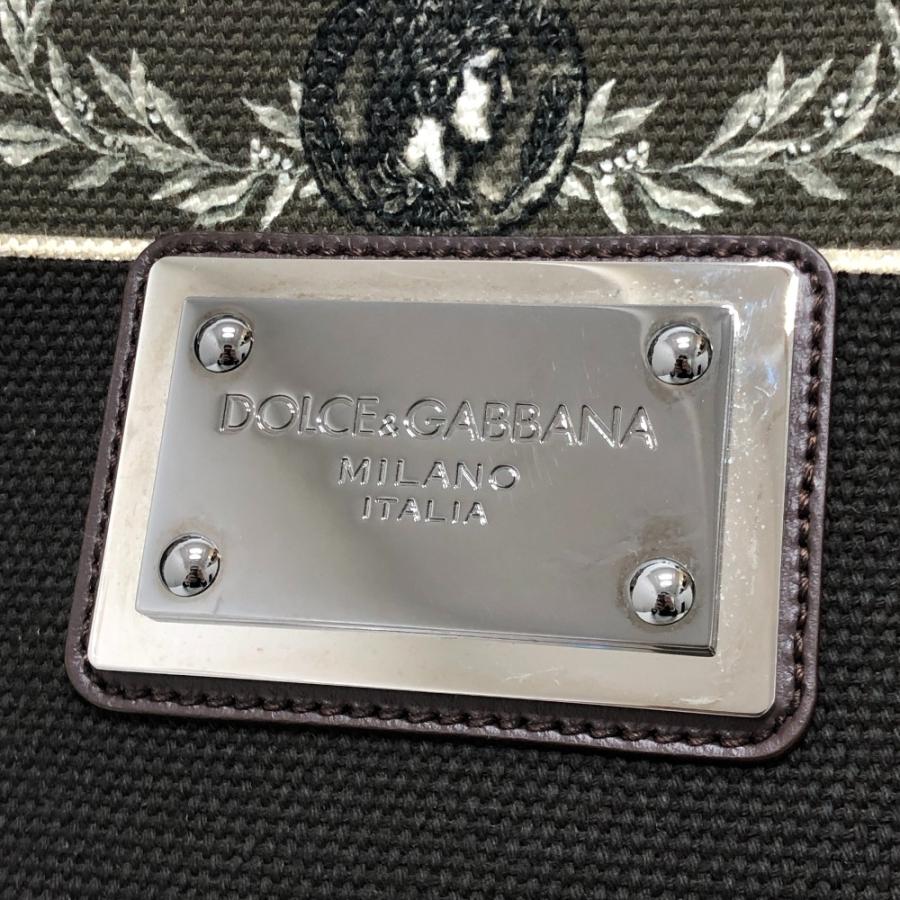 DOLCE&GABBANA ドルチェアンドガッバーナ コインモチーフ トートバック カバン ハンドバック トートバッグ ブラウン メンズ【中古】 |  | 06