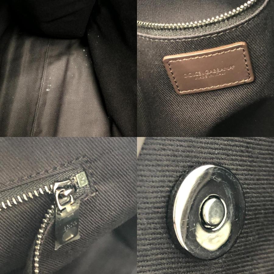 DOLCE&GABBANA ドルチェアンドガッバーナ コインモチーフ トートバック カバン ハンドバック トートバッグ ブラウン メンズ【中古】 |  | 09
