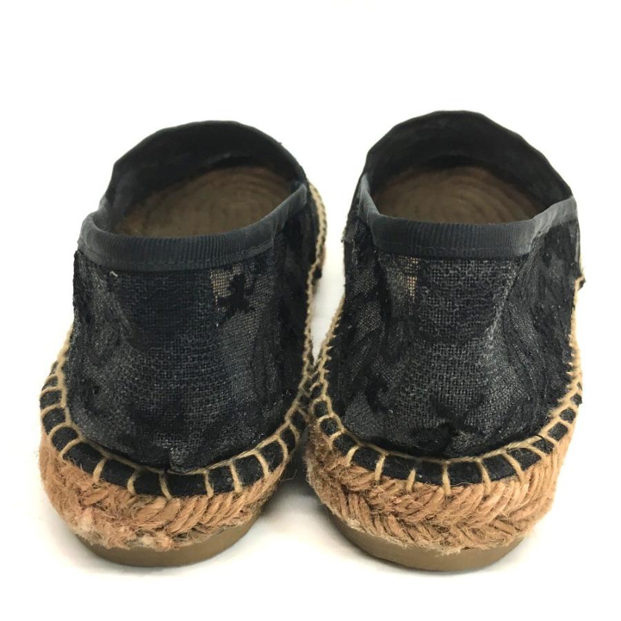 DOLCE&GABBANA ドルチェアンドガッバーナ 靴 シューズ エスパドリーユ 刺繍 花柄 シースルー レディース 黒 |  | 02