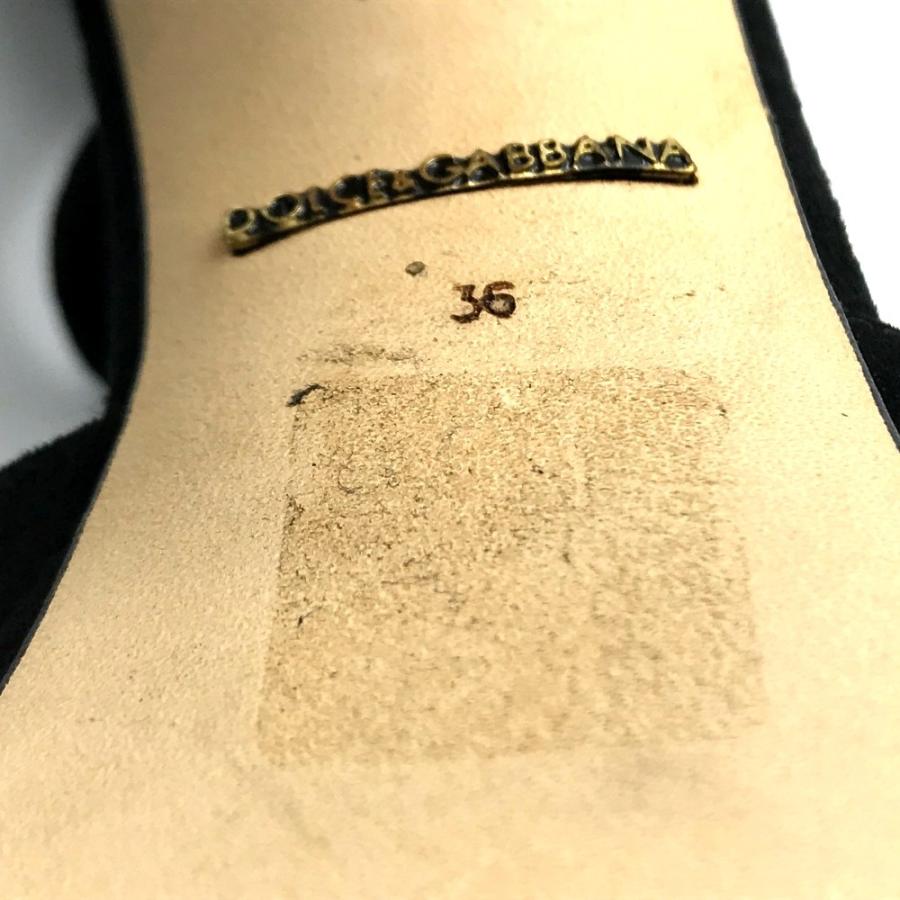 DOLCE&GABBANA ドルチェアンドガッバーナ オープントゥサンダル ハイヒール フロントクロス ビジュー サンダル |  | 06