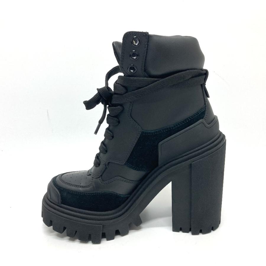 新品同様 DOLCE&GABBANA ドルチェアンドガッバーナ DG-84 トレッキング ブーツ 靴 ブーツ ブラック レディース【中古】 |  | 04