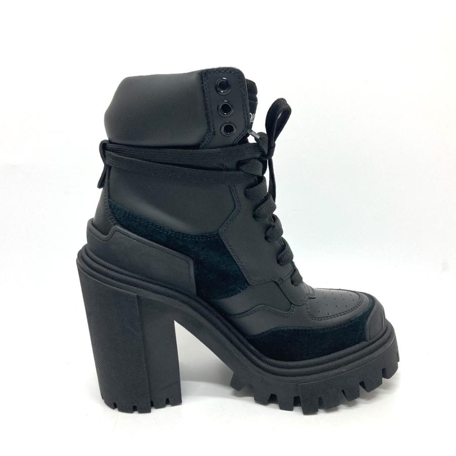 新品同様 DOLCE&GABBANA ドルチェアンドガッバーナ DG-84 トレッキング ブーツ 靴 ブーツ ブラック レディース【中古】 |  | 05