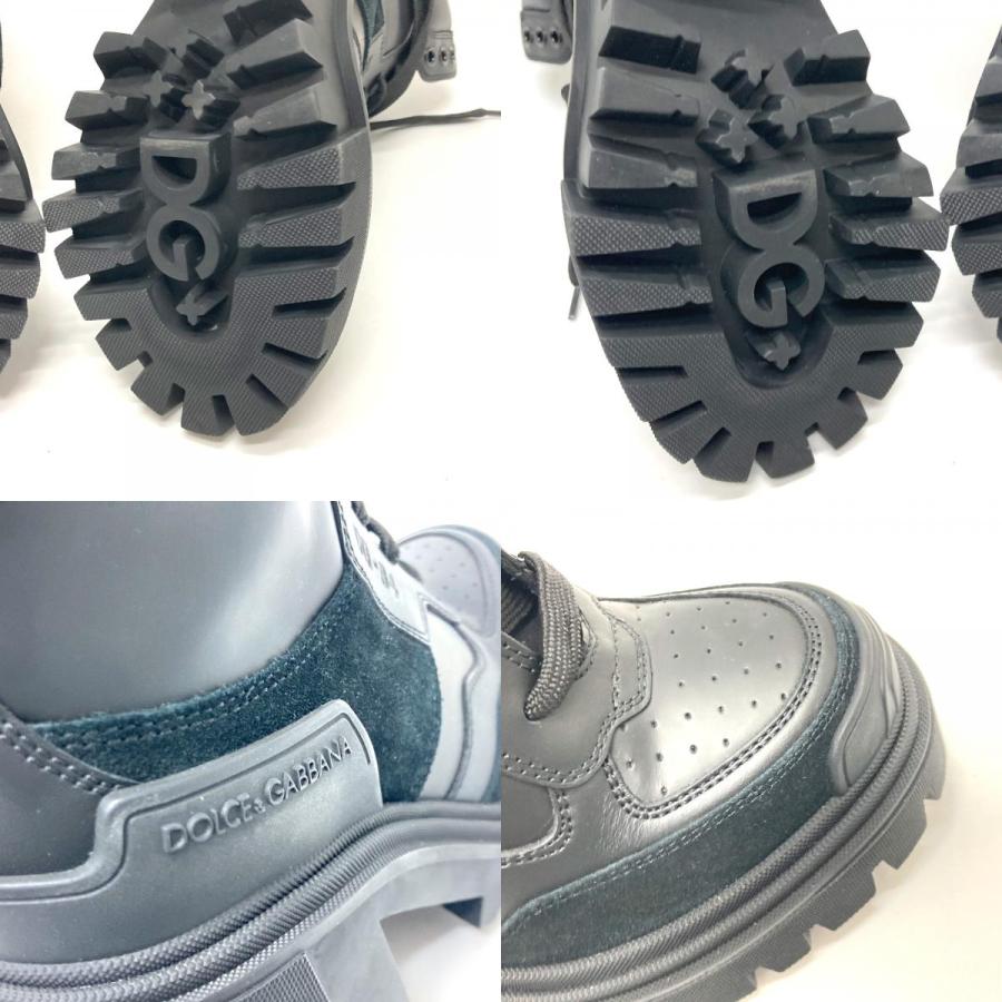 新品同様 DOLCE&GABBANA ドルチェアンドガッバーナ DG-84 トレッキング ブーツ 靴 ブーツ ブラック レディース【中古】 |  | 08