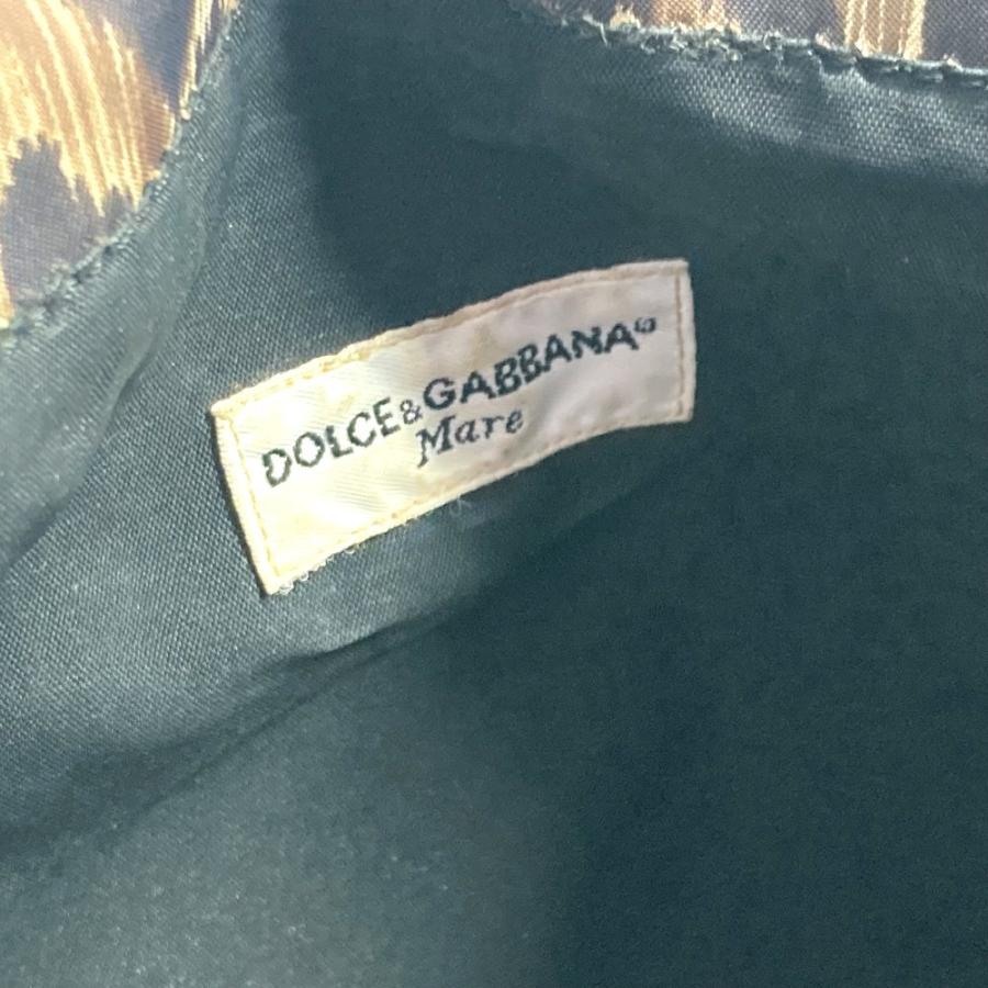 DOLCE&GABBANA ドルガバ レオパード 豹柄 ヒョウ エコバッグ ショルダーバッグ 肩掛け トートバッグ ハンドバッグ ブラウン【中古】 |  | 06