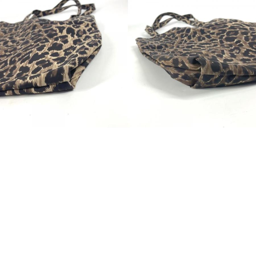DOLCE&GABBANA ドルガバ レオパード 豹柄 ヒョウ エコバッグ ショルダーバッグ 肩掛け トートバッグ ハンドバッグ ブラウン【中古】 |  | 09