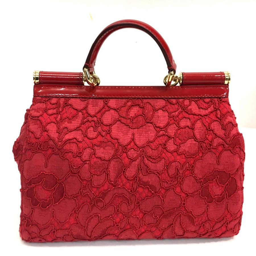 新品同様 DOLCE&GABBANA ドルガバ ハンドバッグ ショルダー