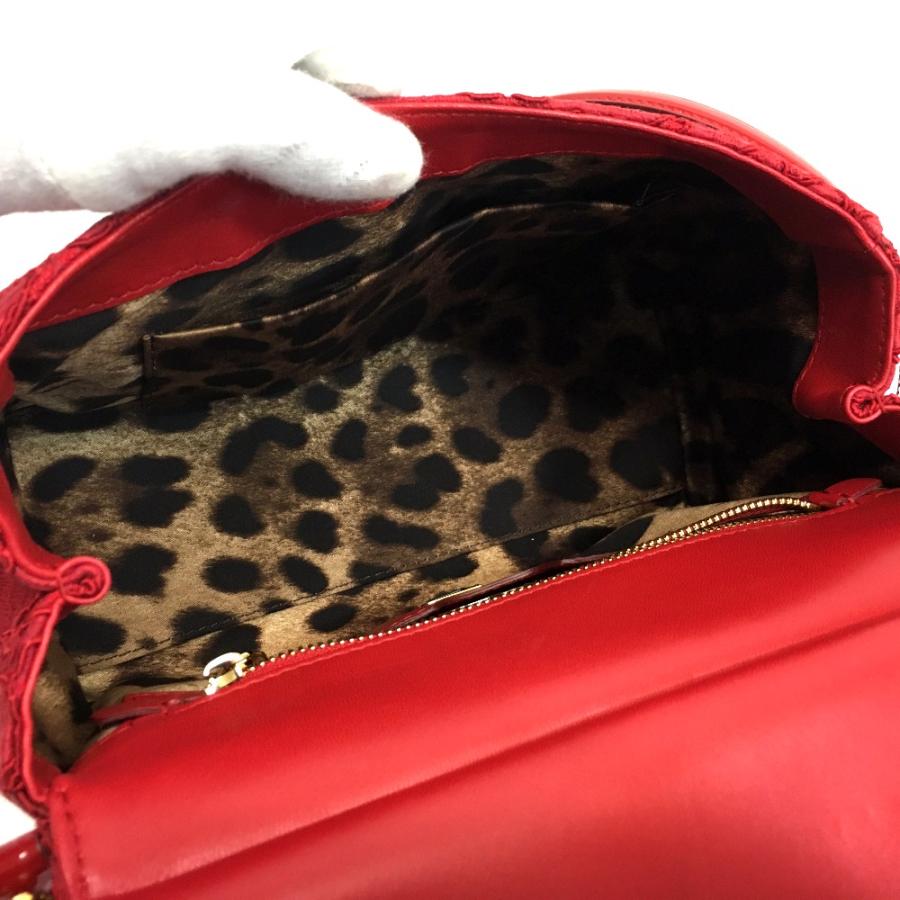 新品同様 DOLCE&GABBANA ドルガバ ハンドバッグ ショルダー