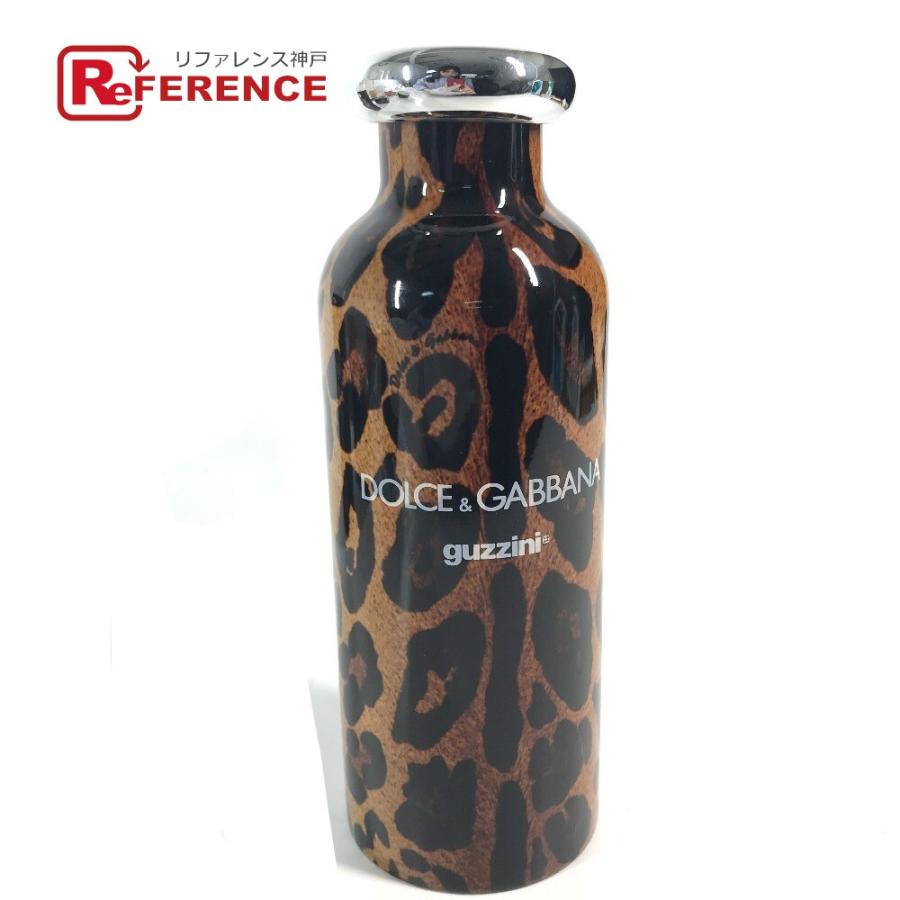 新品未使用★ドルチェアンドガッバーナ・グッチーニ レオパード タンブラー 未使用 DOLCE&GABBANA ドルガバ レオパード ヒョウ柄 豹 ロゴ