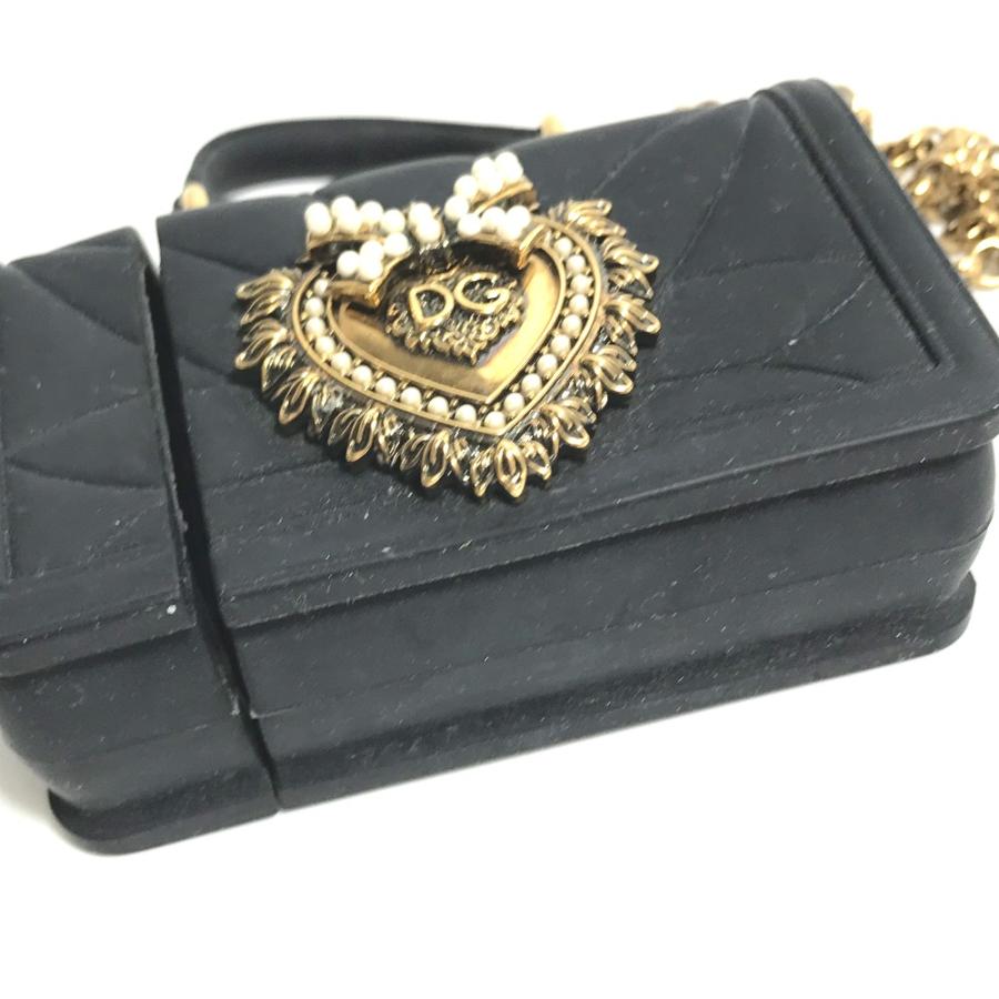 DOLCE&GABBANA ドルチェアンドガッバーナ バッグ型 ロゴ チェーン付き airpodsケース エアポッズ イヤホン イヤフォンケース 【中古】 |  | 05