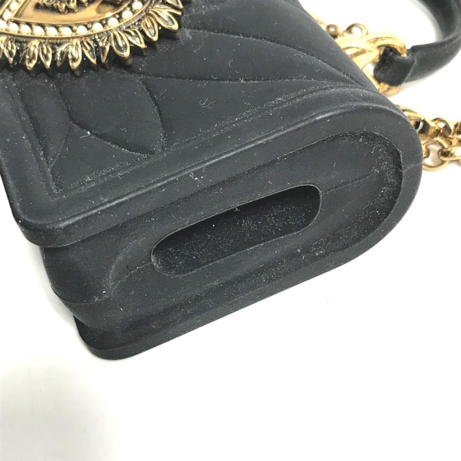 DOLCE&GABBANA ドルチェアンドガッバーナ バッグ型 ロゴ チェーン付き airpodsケース エアポッズ イヤホン イヤフォンケース 【中古】 |  | 07