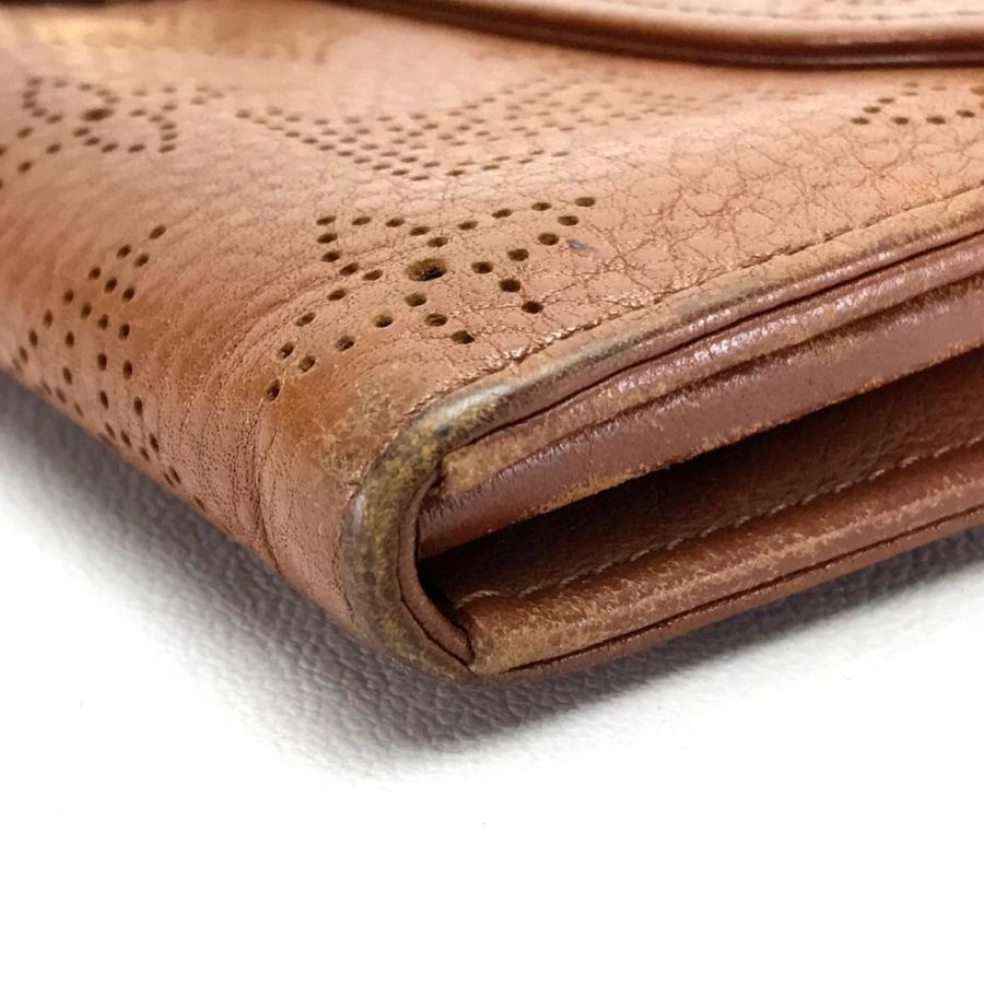 LOUIS VUITTON ルイヴィトン M58124 クラッチ・アメリア 2つ折り ロングウォレット マヒナ 長財布 コニャック ブラウン レディース【中古】 | LOUIS VUITTON | 02