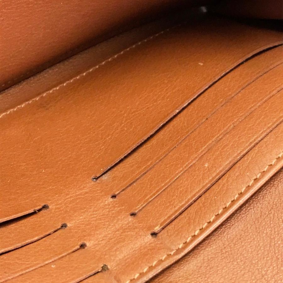 LOUIS VUITTON ルイヴィトン M58124 クラッチ・アメリア 2つ折り ロングウォレット マヒナ 長財布 コニャック ブラウン レディース【中古】 | LOUIS VUITTON | 06