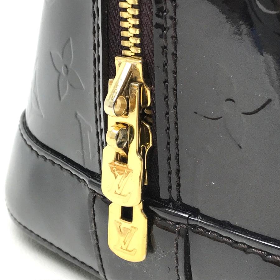 LOUIS VUITTON アルマ　ヴェルニ　M93595 ヴェルニ アルマGM アマラント M93595 モノグラムヴェルニ LOUIS