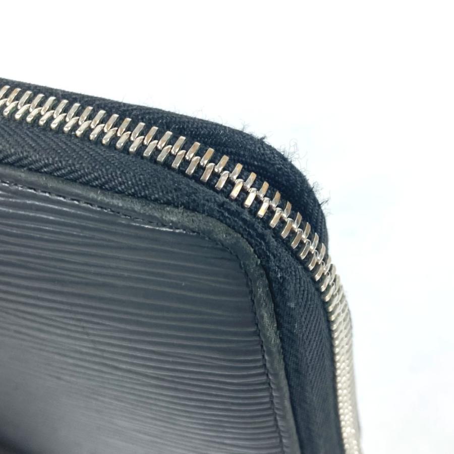 LOUIS VUITTON ルイヴィトン M63852 ジッピー オーガナイザー ロングウォレット ラウンドファスナー エピ 長財布 ノワール【中古】 | LOUIS VUITTON | 04